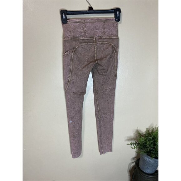 Lululemon F&F Tight II 25" Ice Dye *Non-Reflective. Size 2 - Picture 3 of 10